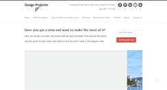 Desktop Screenshot of designprojector.com